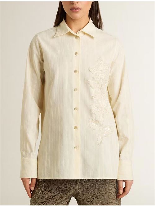 Camicia con ricamo Golden Goose | GWP02481.P00215220102